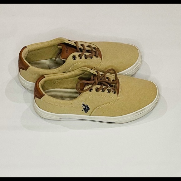 U.S. POLO ASSN. Men's SKIIp in SNEAKER) Khaki - Picture 3 of 5